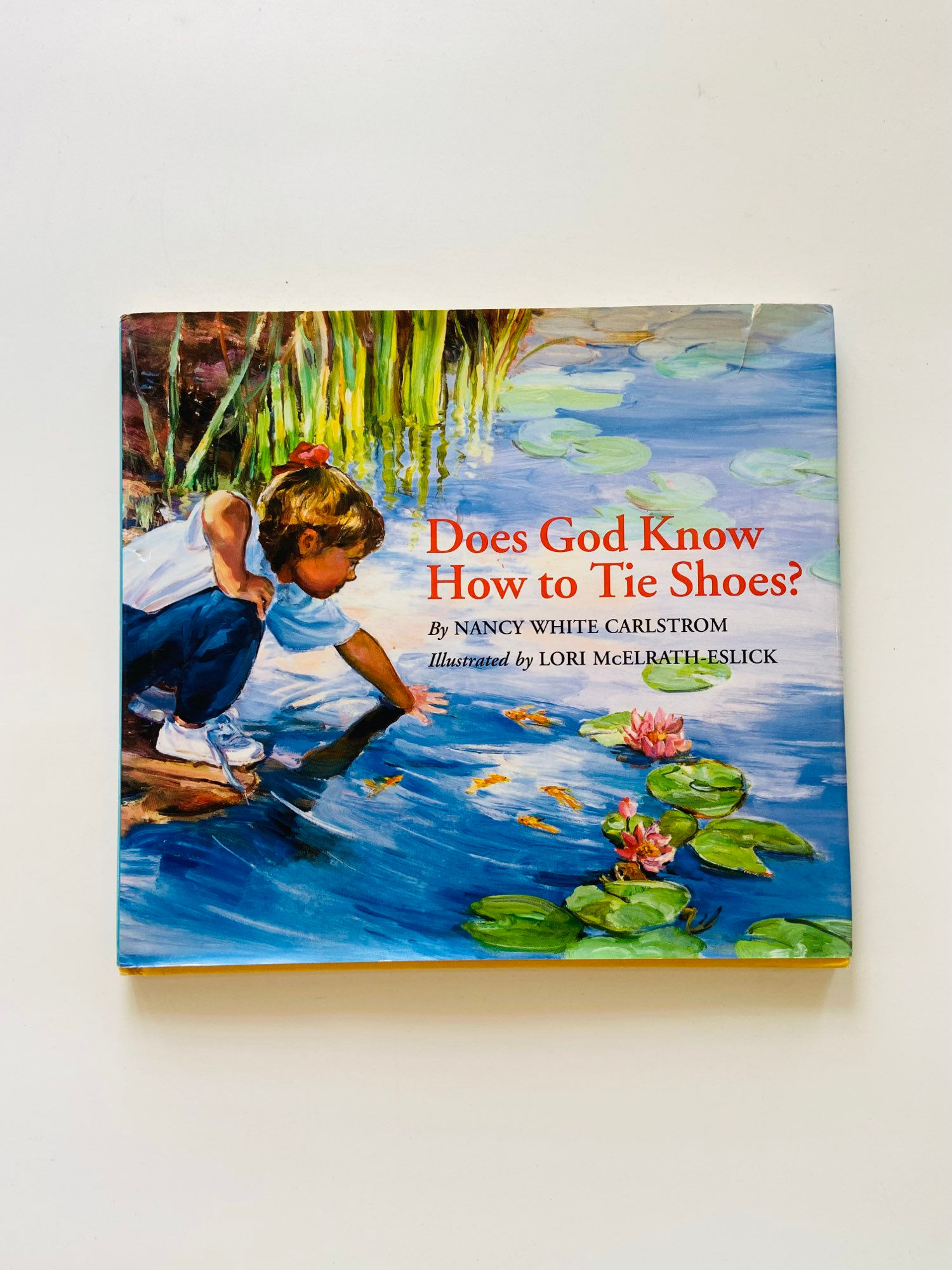 Does god know how to tie shoes?