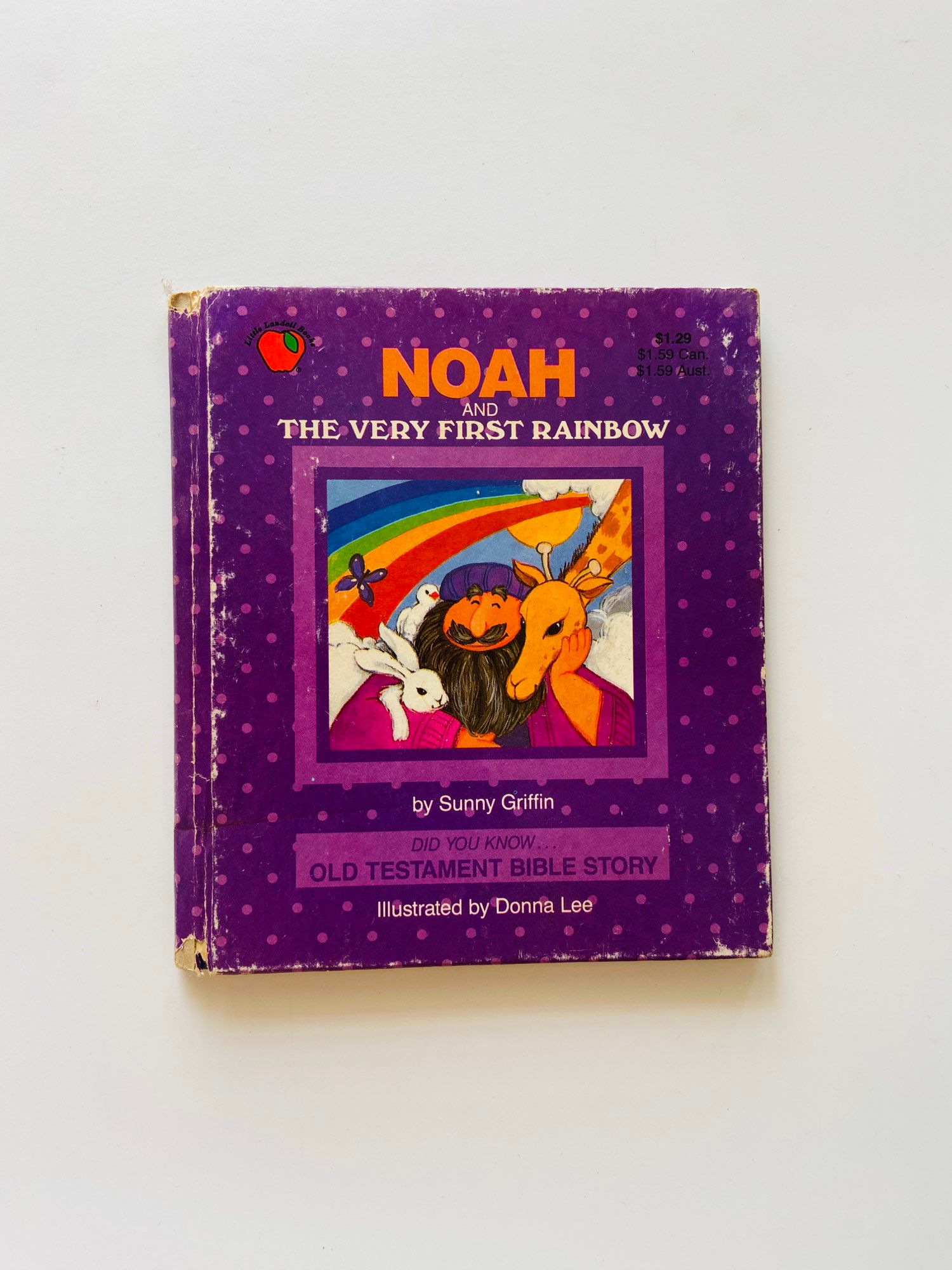 Noah and the very first rainbow