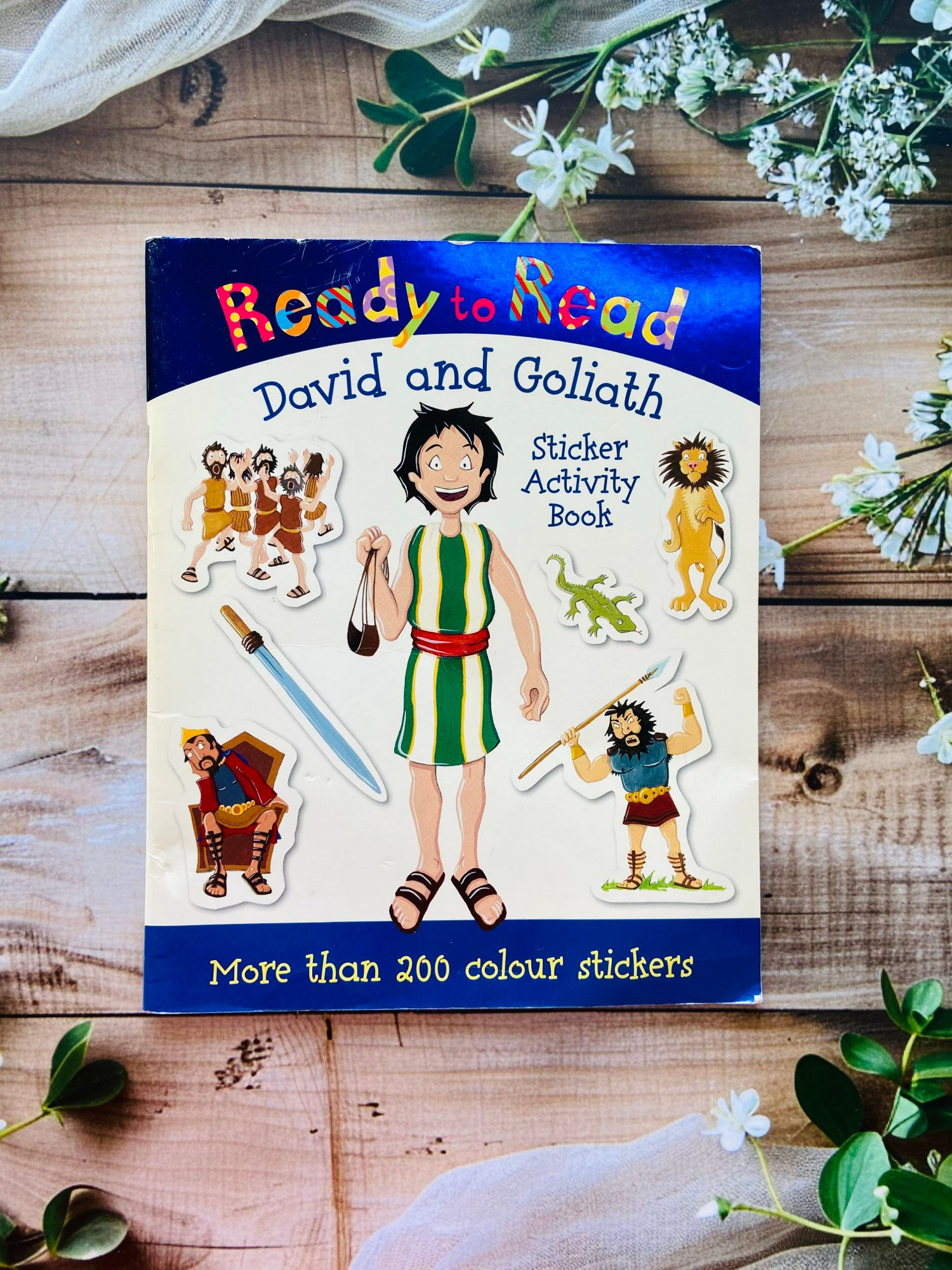 Ready to Read - David and Goliath - Sticker Activity Book