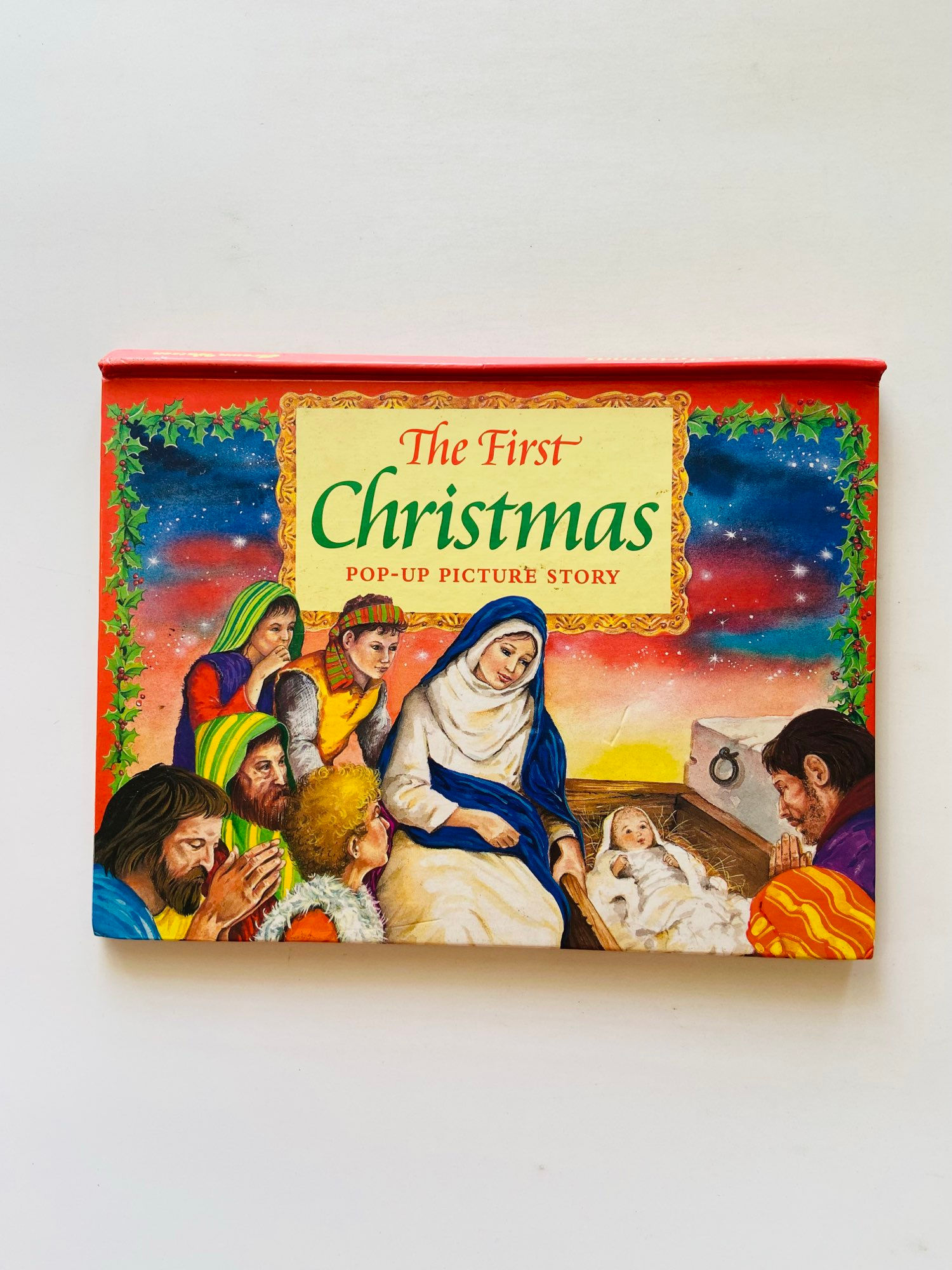 The first christmas - pop-up Picture story