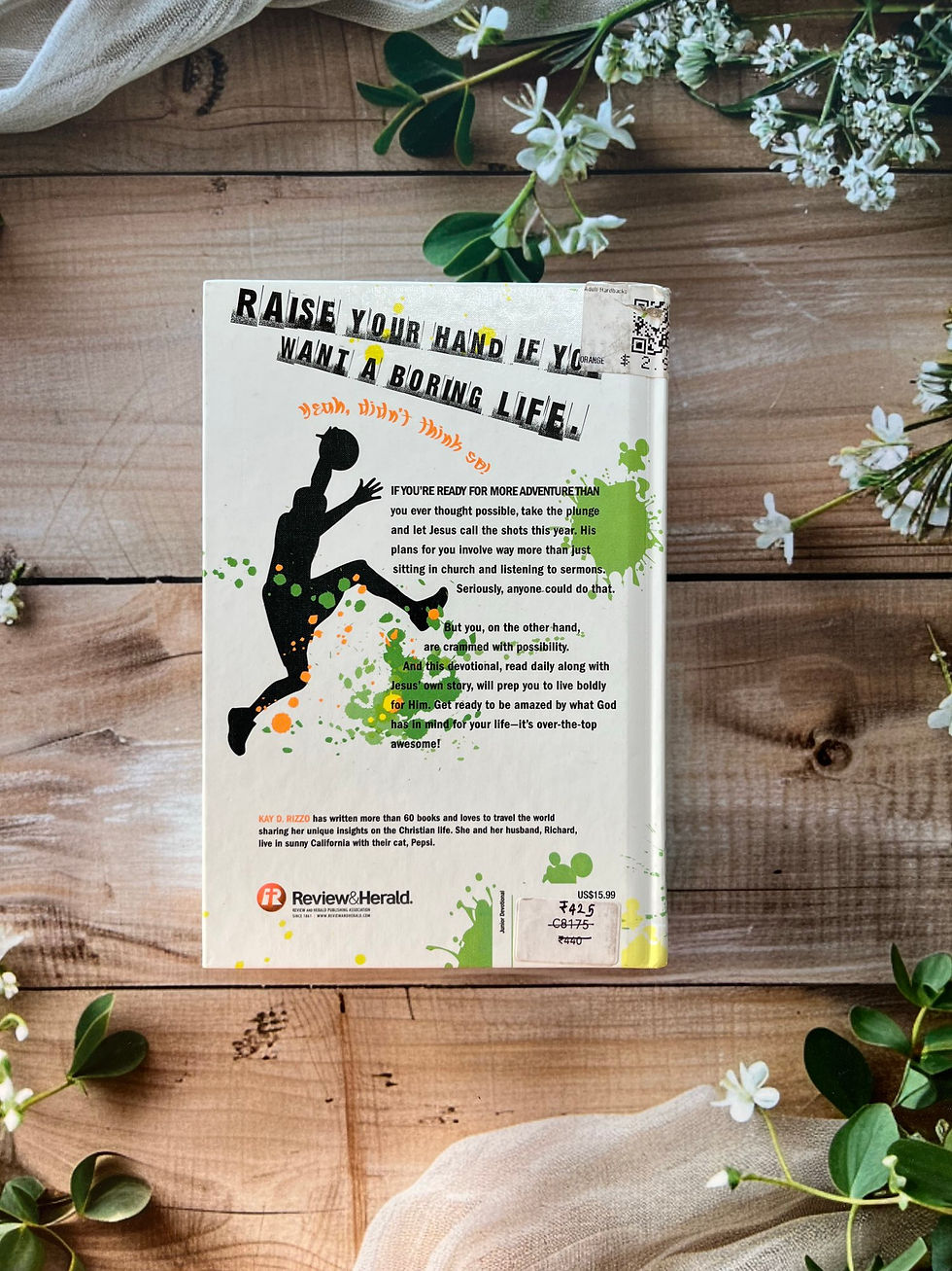 Thumbnail: A Daily Devotional For Juniors! OVER THE TOP