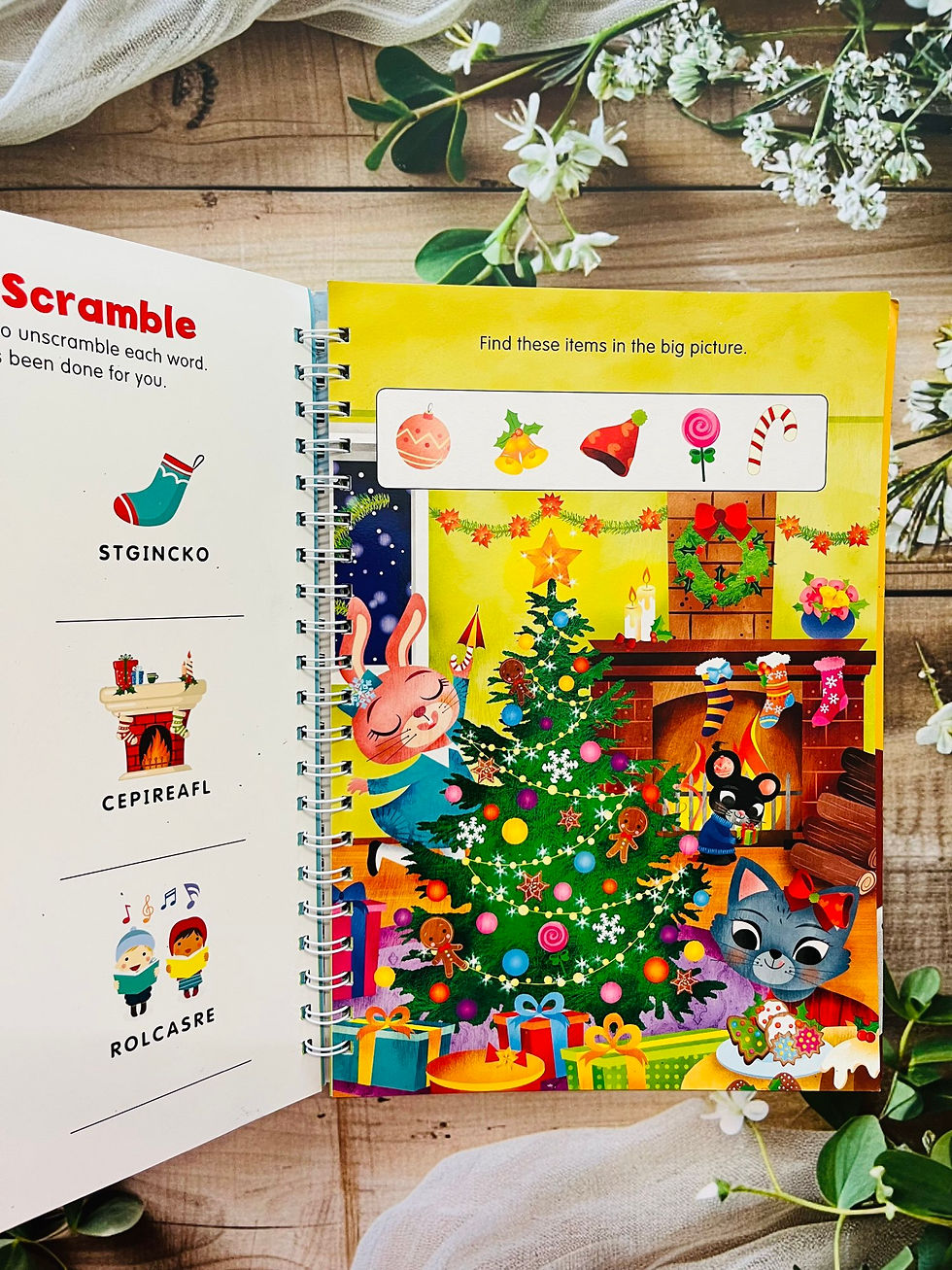Thumbnail: Christmas - Wipe Clean Activity Book