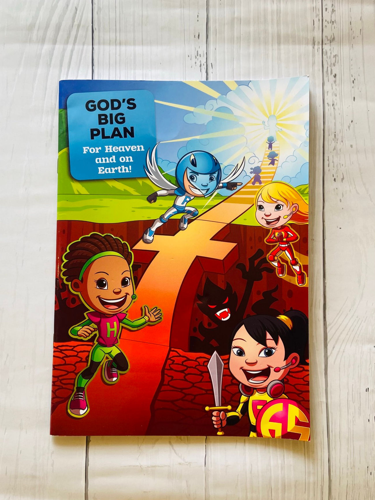 God's big plan for heaven adn on earth!