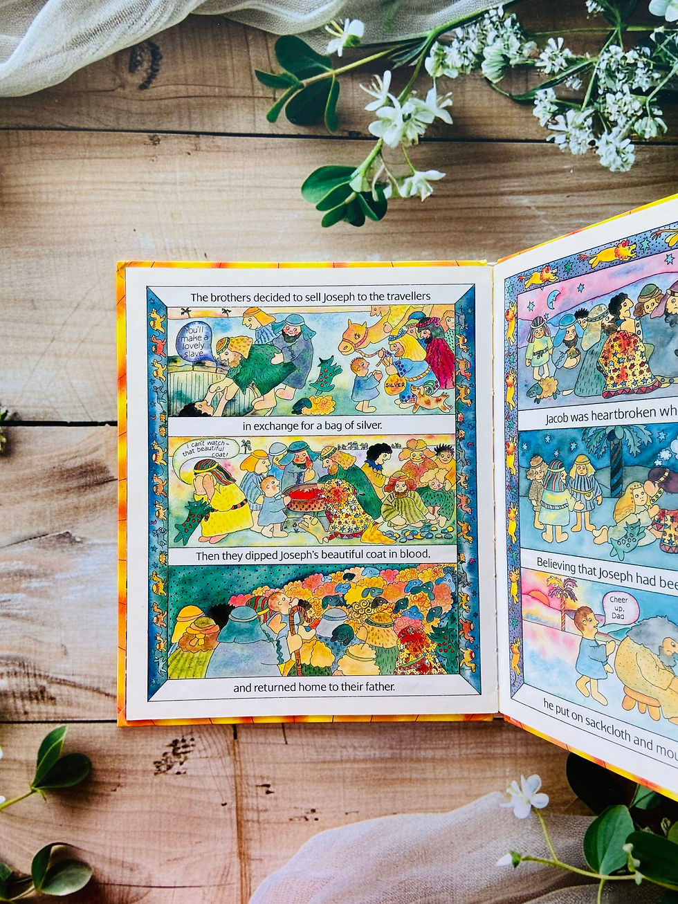 Thumbnail: Joseph and his Magnificent coat of many colours