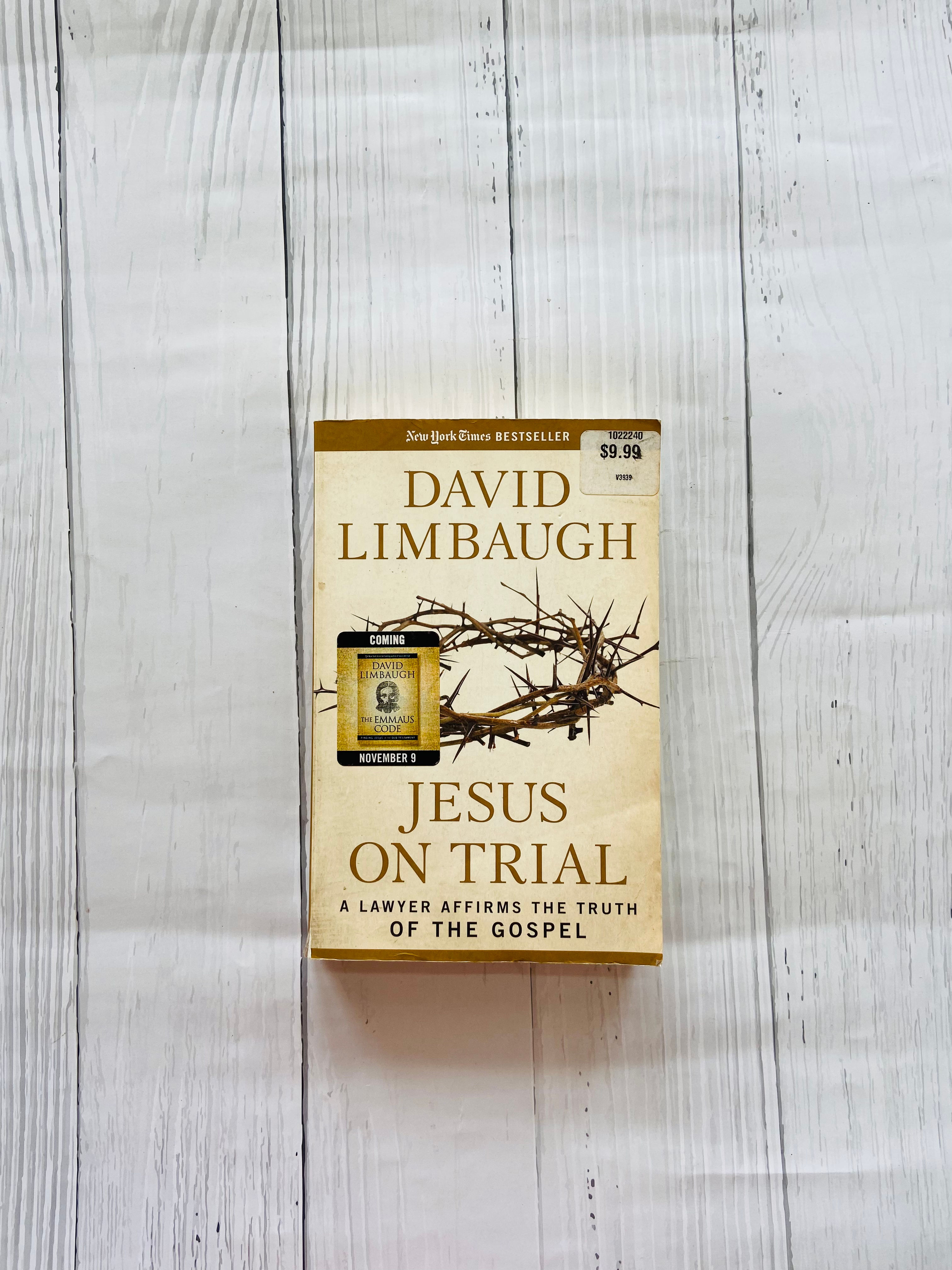 David limbaugh jesus on trial