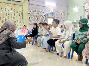 Belajar mengenal profesi di Dunia Konstruksi Playgroup Sakinah Rawamangun