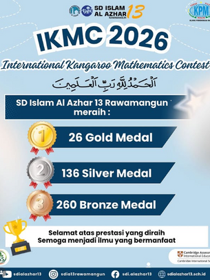 IKMC 2026 SD Islam Al Azhar Rawamangun meraih banyak prestasi