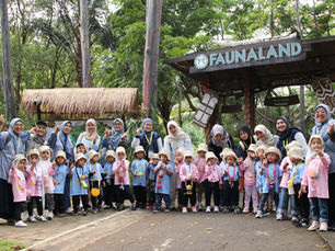 Petualangan Edukatif Playgroup Sakinah Rawamangun di Fauna Land Ancol