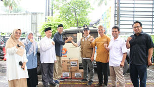 Penyerahan Wakaf Mobil Rescue dan Pelepasan Tim YAPI Peduli Tahap II ke Aceh
