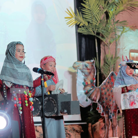 Penampilan menyanyi murid tk islam al azhar 13 rawamangun