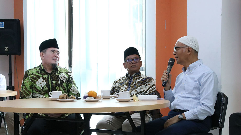 Sesi diskusi studi banding