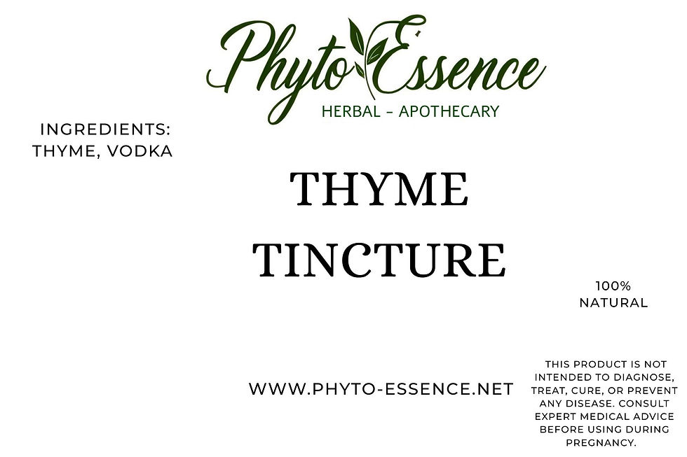 Thyme Tincture