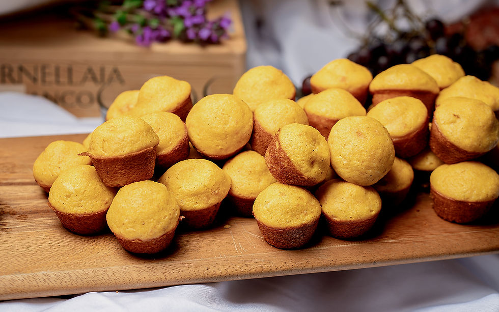 Rome’s Sweet Potato Cornbread Muffins