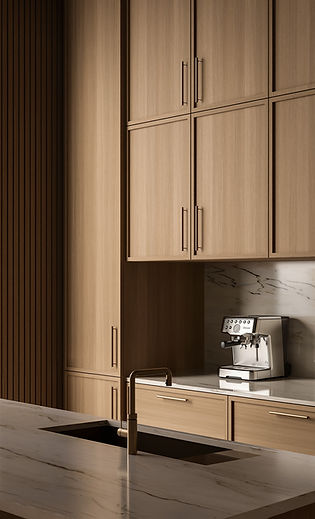 Kitchen cabinets
