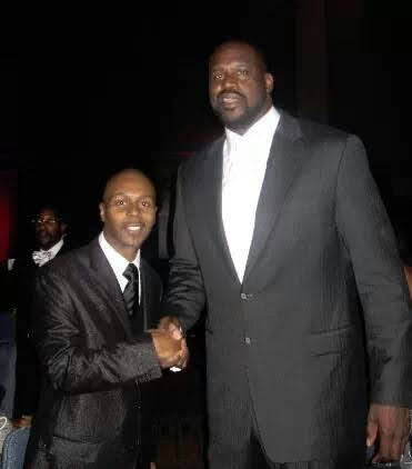 Celebrity Chef Rome Brown and Shaquille O'Neal