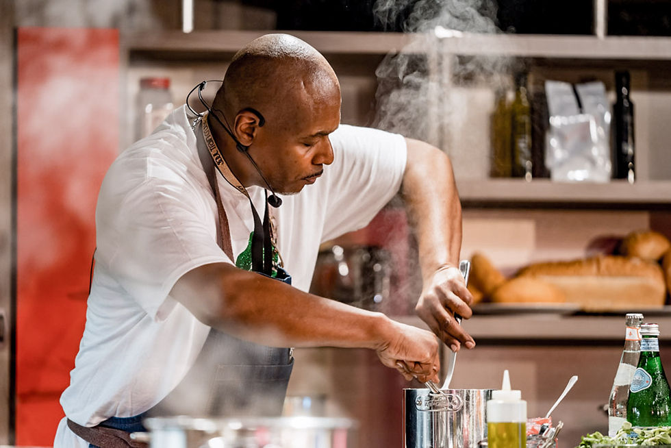 Celebrity chef Rome Brown cooking shows and appearances