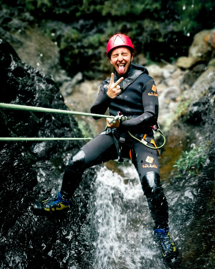 sergio bombelli canyoning isola di madeira in portogallo