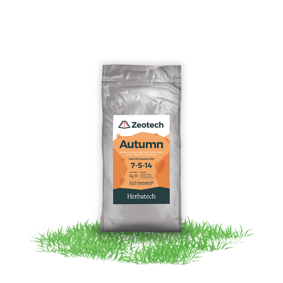 Autumn - Concime per prati contro gli stress estivi invernali - Linea Zeotech - Herbatech