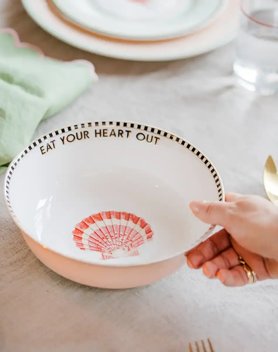 shell serving bowl 19 cm from yvonne ellen