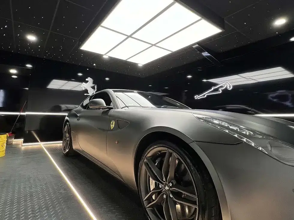 Ferrari racing lights, Innova-Box interior design