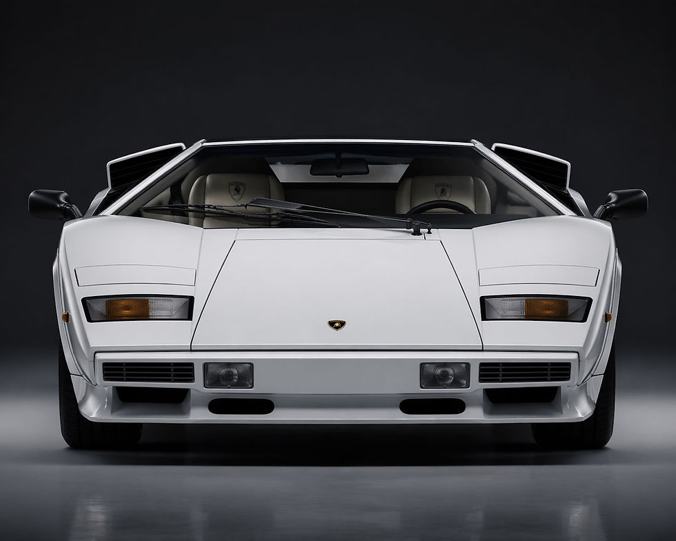 Lamborghini Countach la puissance à l'état brut