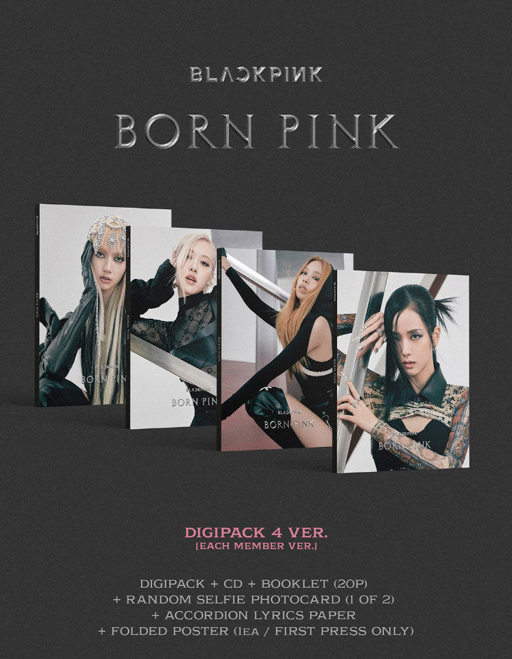 BLACKPINK - BORN PINK (Digipack Ver.)