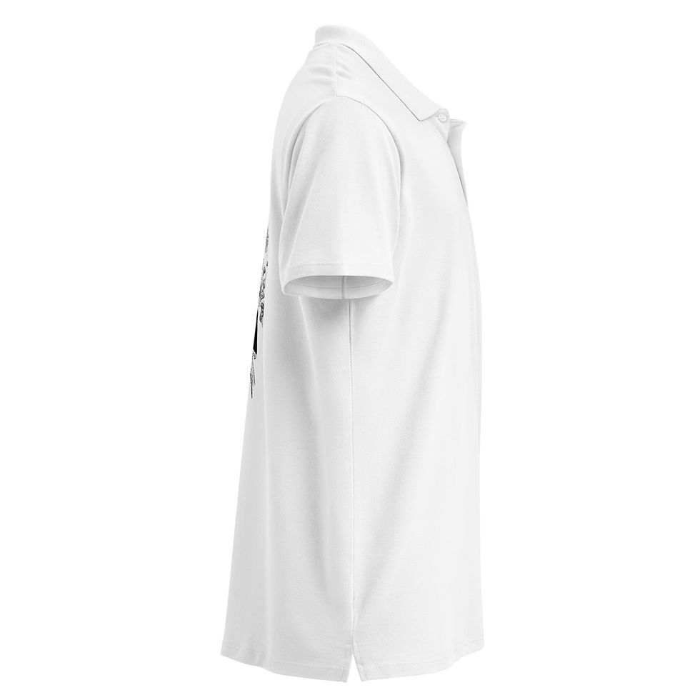 Miniature : BTS - Blooming Black - Polo piqué haut de gamme
