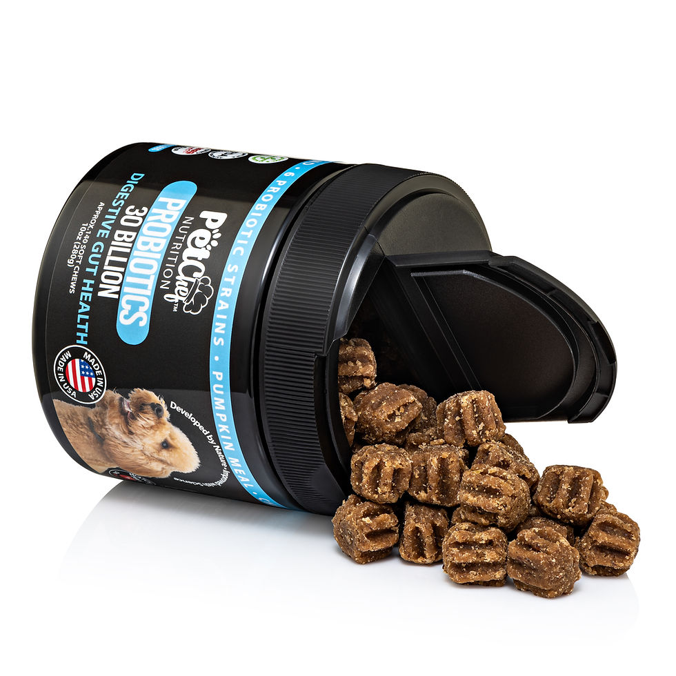 Thumbnail: Pet Chef Gut & Digestion Health. Multiple Probiotics + Enzyme Blend + Pumpkin