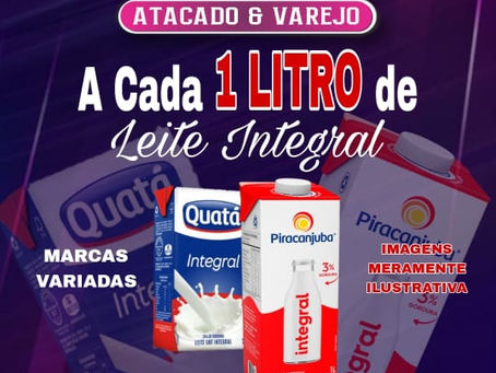 Troque leite por luz: campanha solidária transforma doação em economia energética