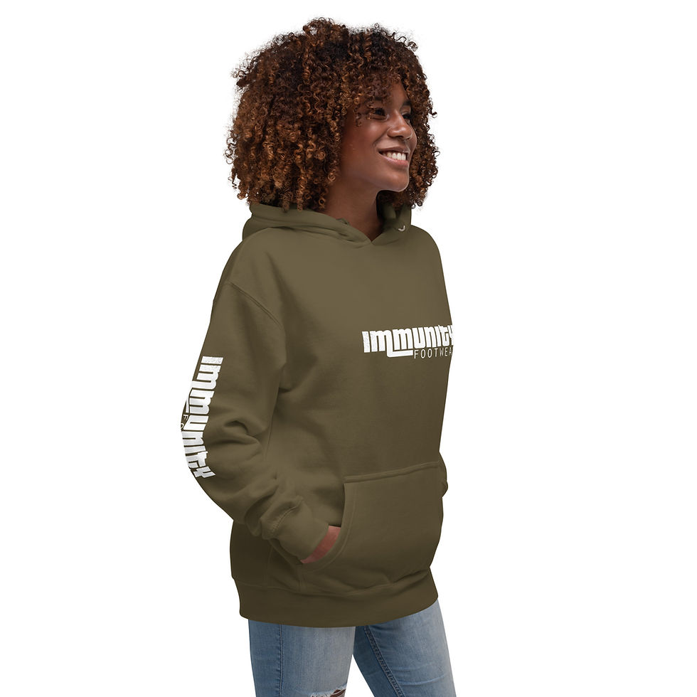 Thumbnail: Unisex Hoodie by Immunity Footwear