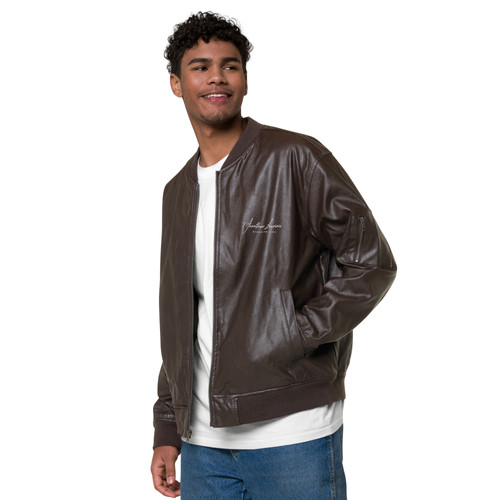 Leather Bomber Jacket | My IMMUNITY Footwear