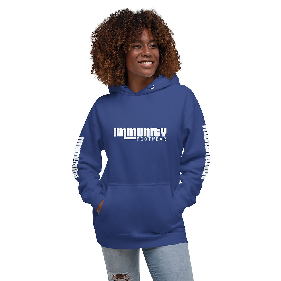 Thumbnail: Unisex Hoodie by Immunity Footwear