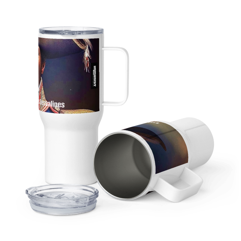 Thumbnail: Travel Mug (EmperorJean-Jacques Dessalines Pic Print)