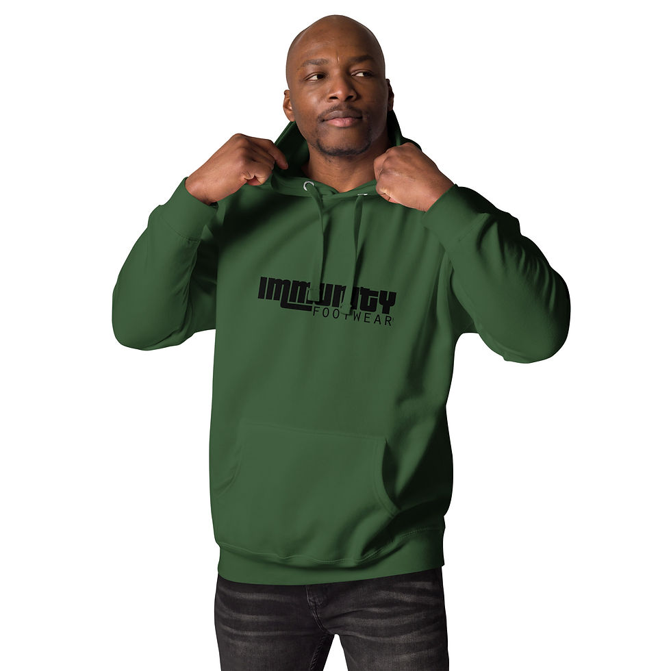 Thumbnail: Unisex Hoodie by Immunity Footwear