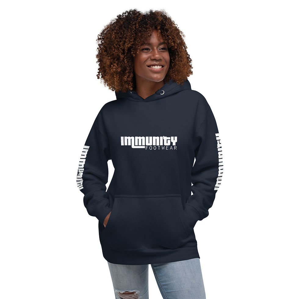 Thumbnail: Unisex Hoodie by Immunity Footwear