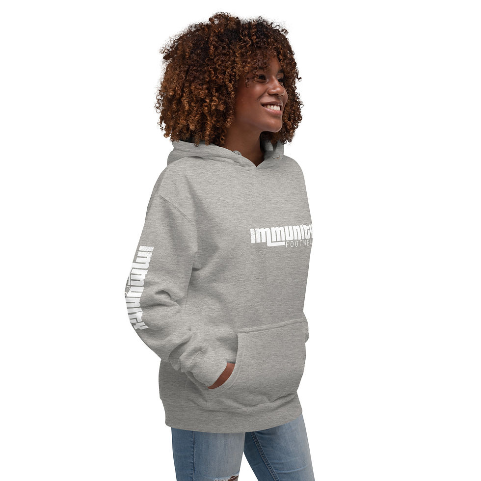 Thumbnail: Unisex Hoodie by Immunity Footwear