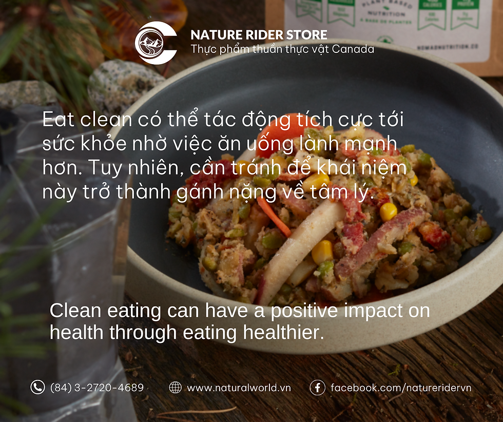 Clean Eating style. Eat clean with plant-based food from Canada