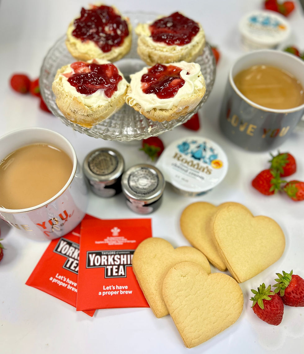 Thumbnail: Yorkshire Cream Tea Hamper for Two