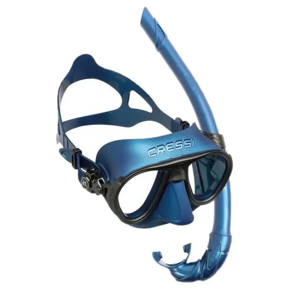 Miniatura: KIT MASCHERA CRESSI CALIBRO CON SNORKEL CORSICA