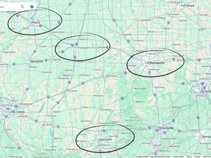 map of back to life roadside locations