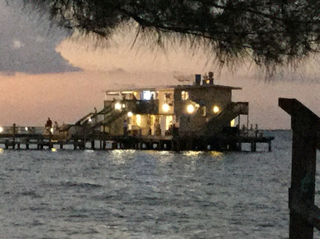 Rod and Reel Pier at sunset