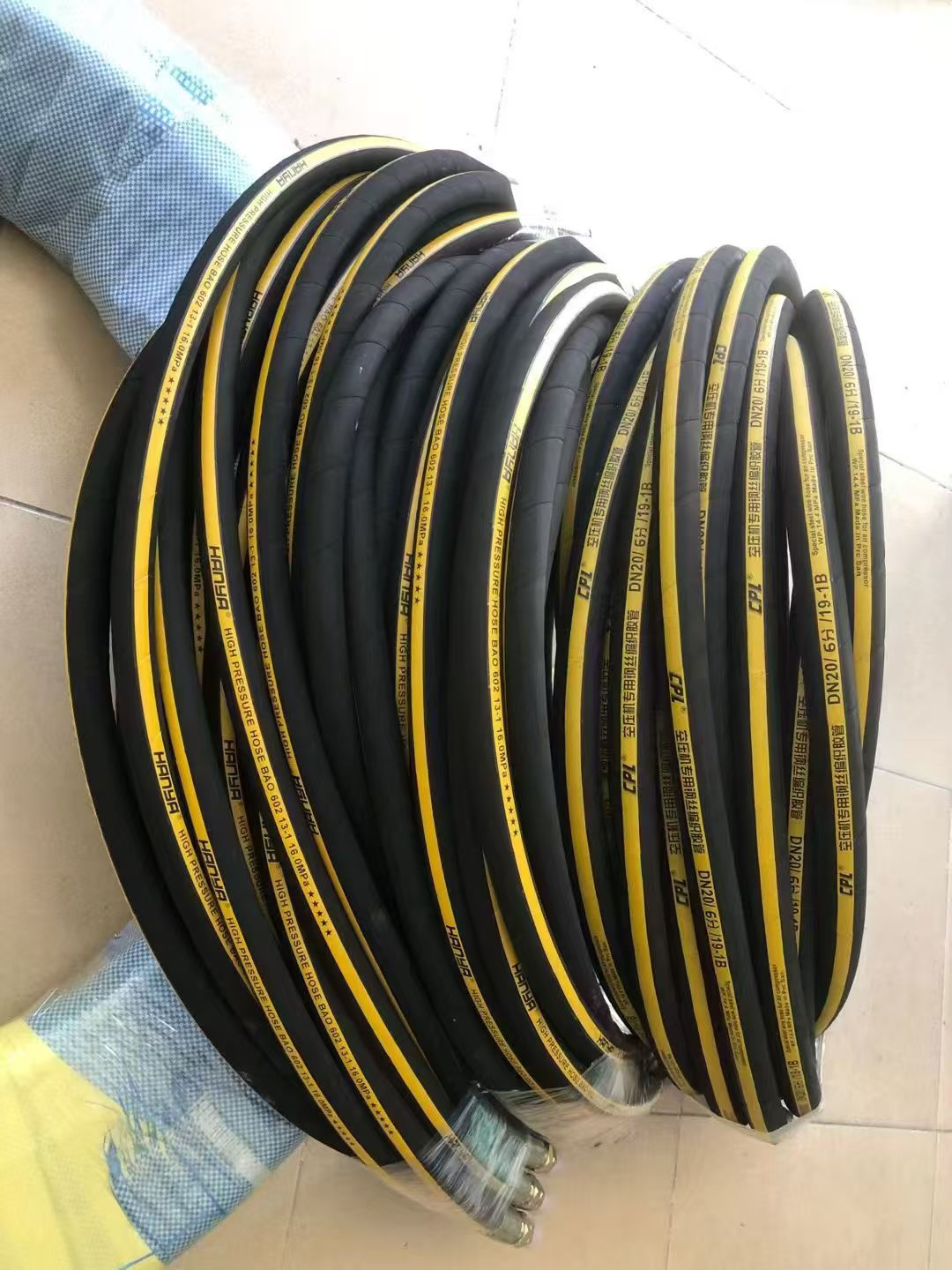 Special steel wire braided hose for air compressors 1/2,3/4,1,1-1/2 Inch