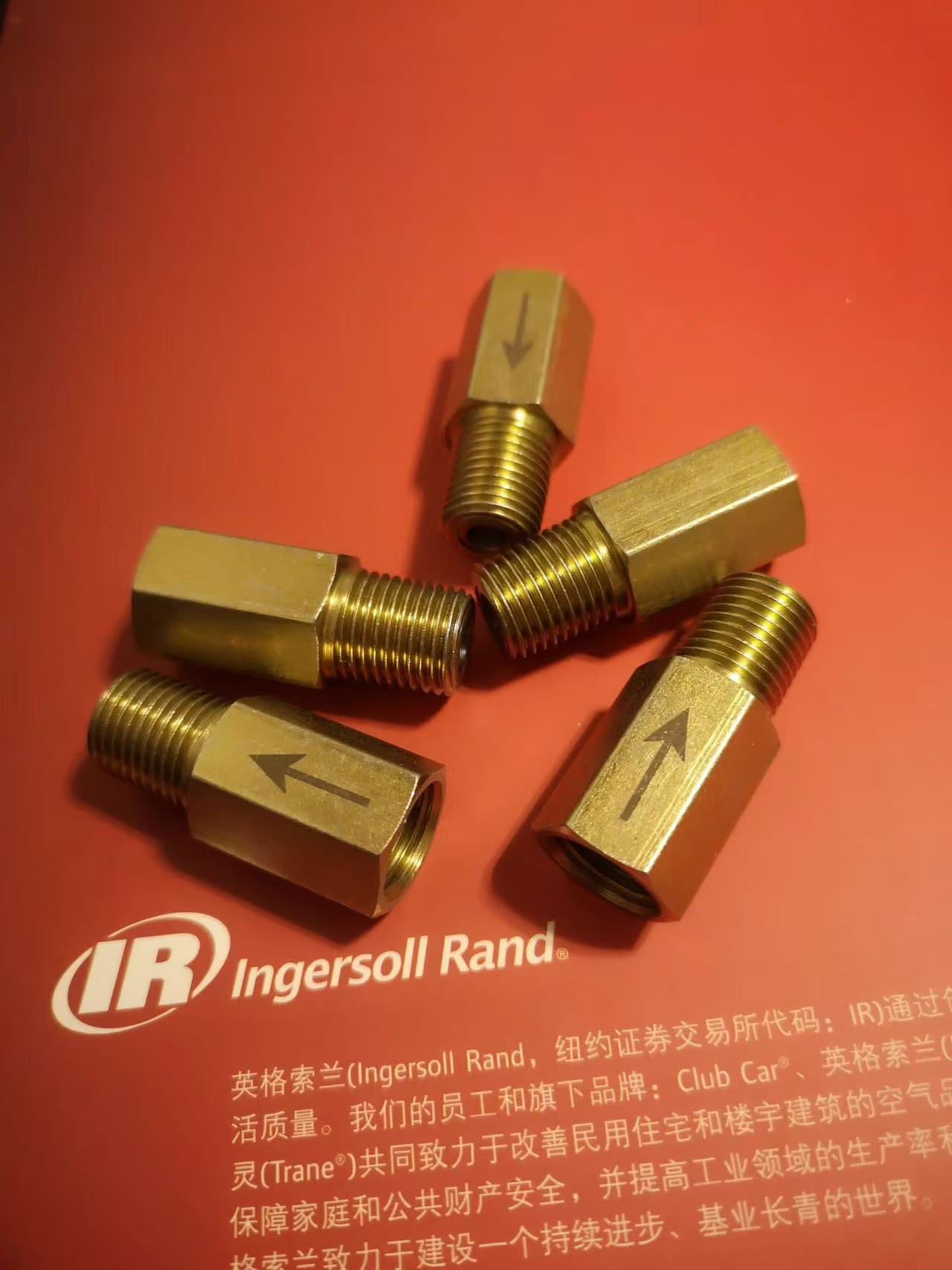 Scavenge Oil Return Check Valve for Ingersoll Rand (P/N 99331803 / 22380216)