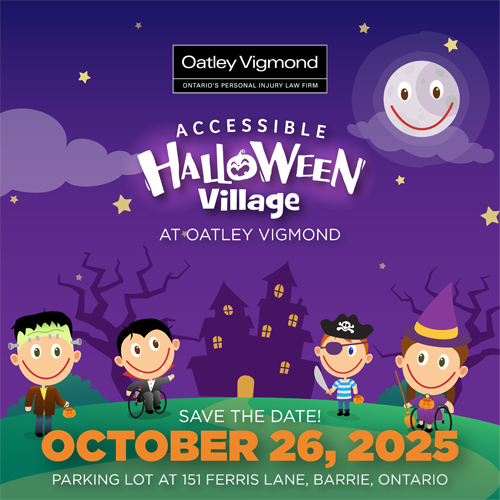 Promotion pour le village d'Halloween accessible à Oatley Vigmond