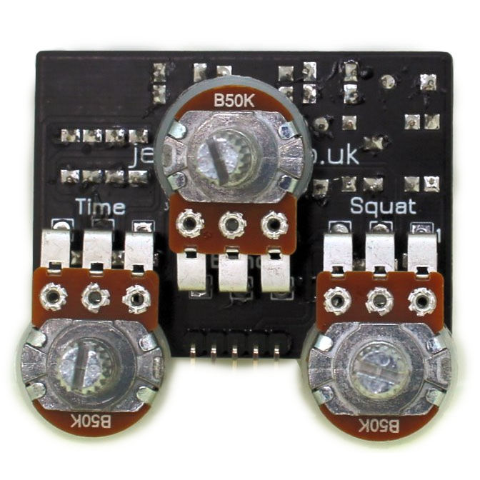 Lo-Fi Delay effects circuit board 2