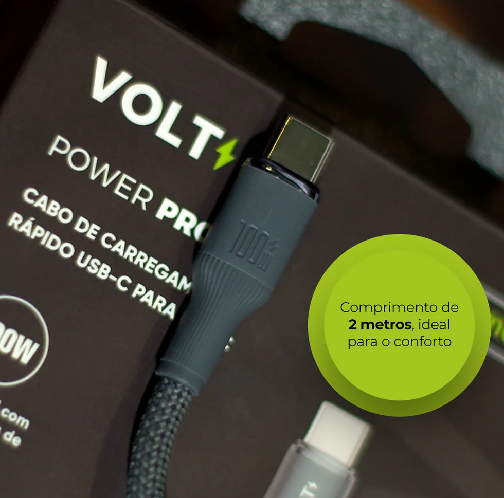 Miniatura: Cabo Power Pro - Type-C x Type-C - 2M