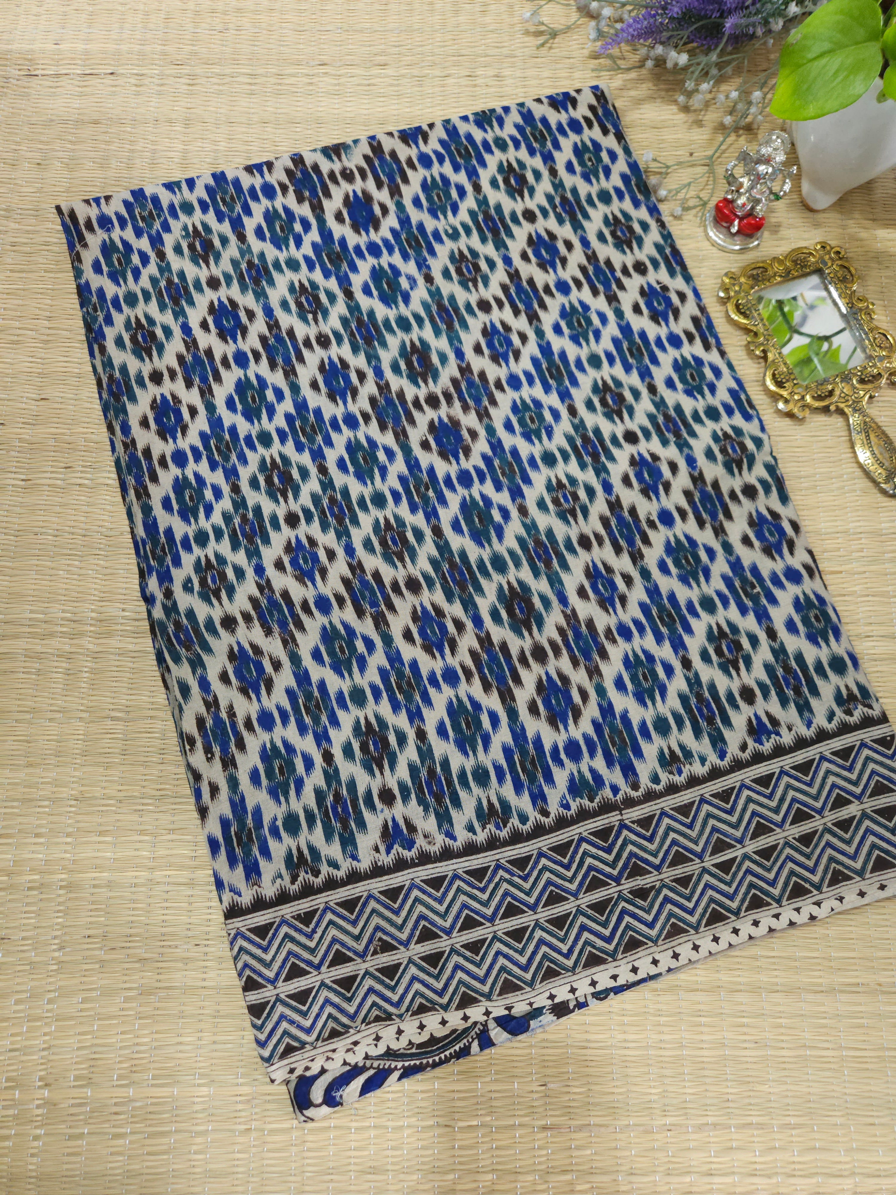 Pure Kalamkari cotton saree 
