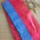 Thumbnail: Semi Tussar saree Blue 💙 + Red ❤️🌹