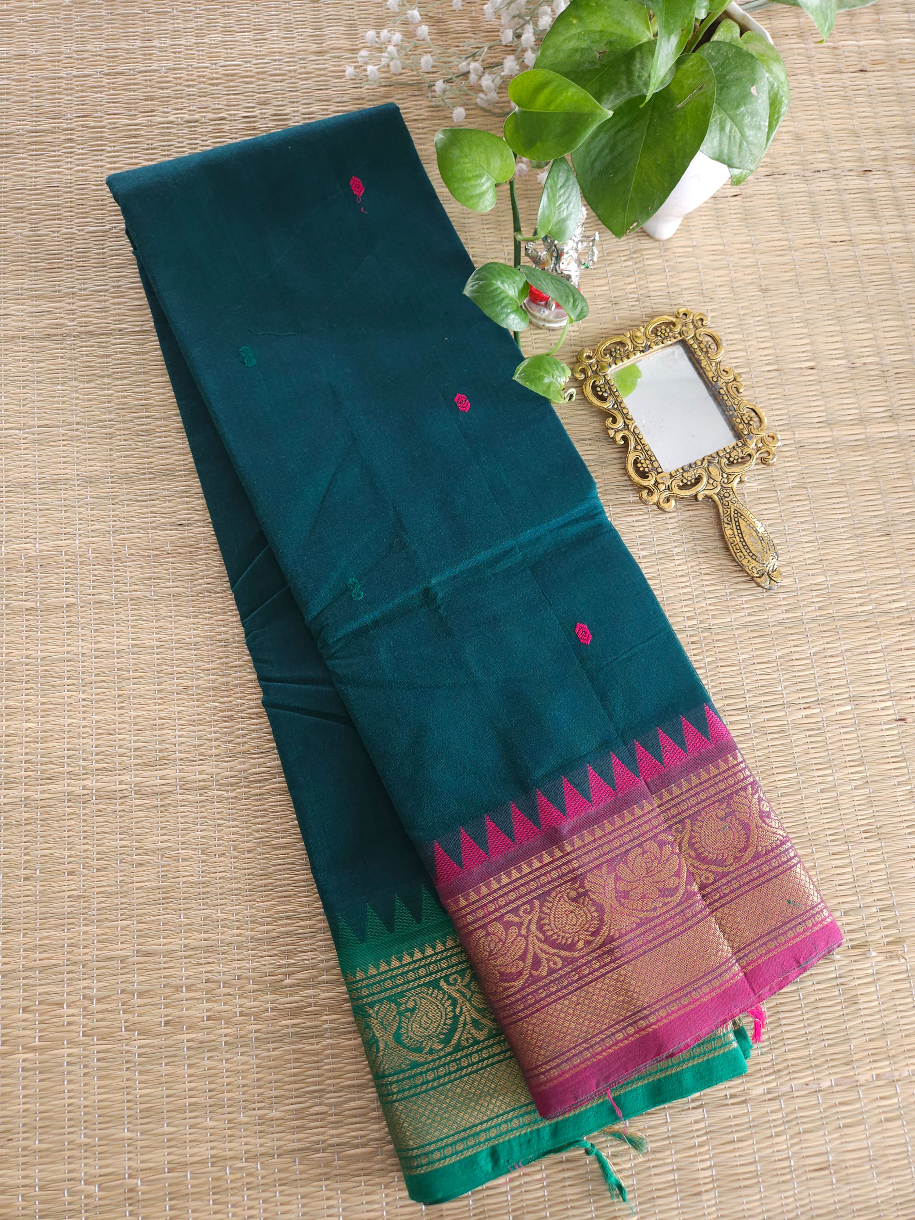 Pure chettinad cotton saree 