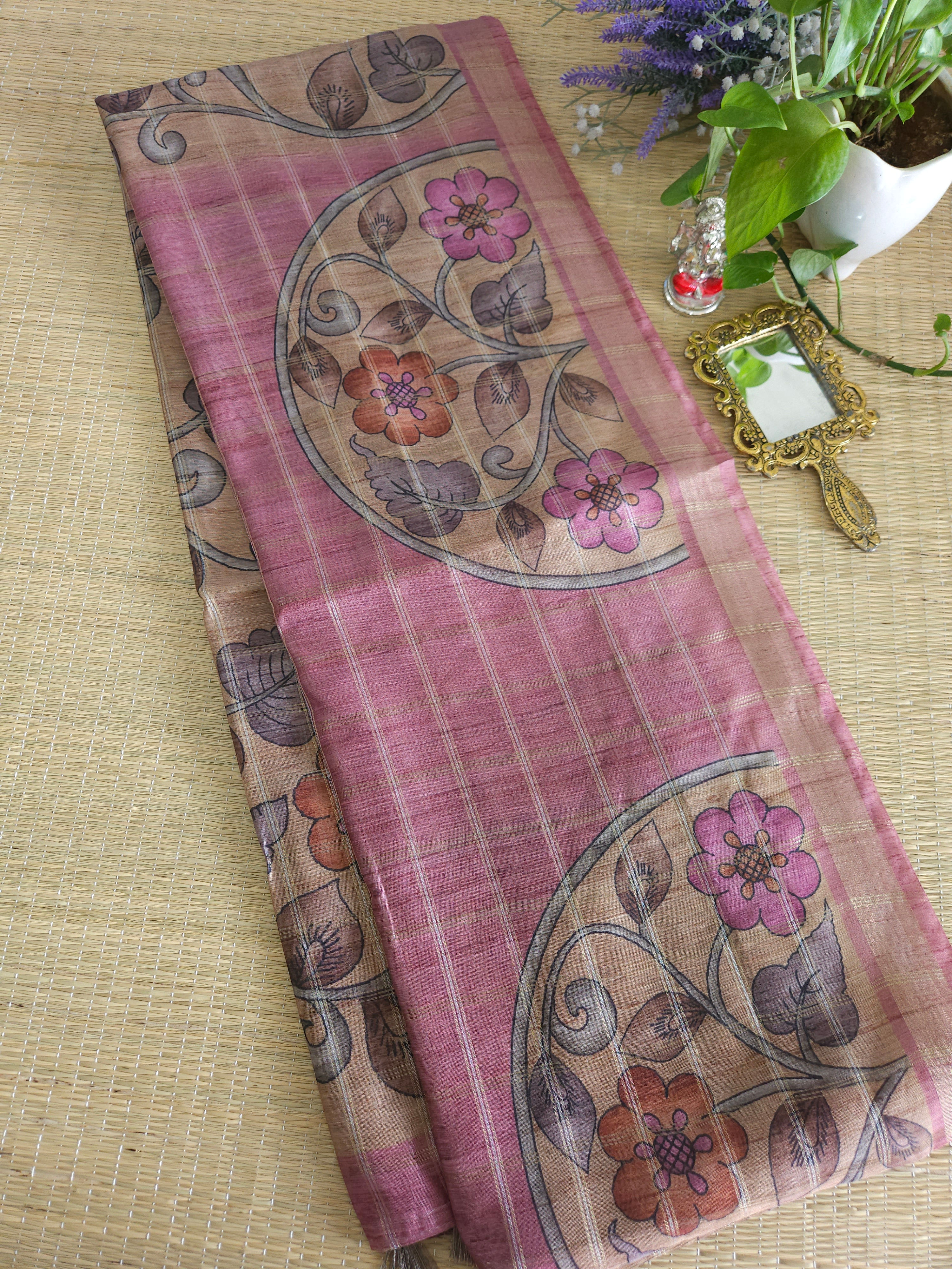 Premium Tussar saree